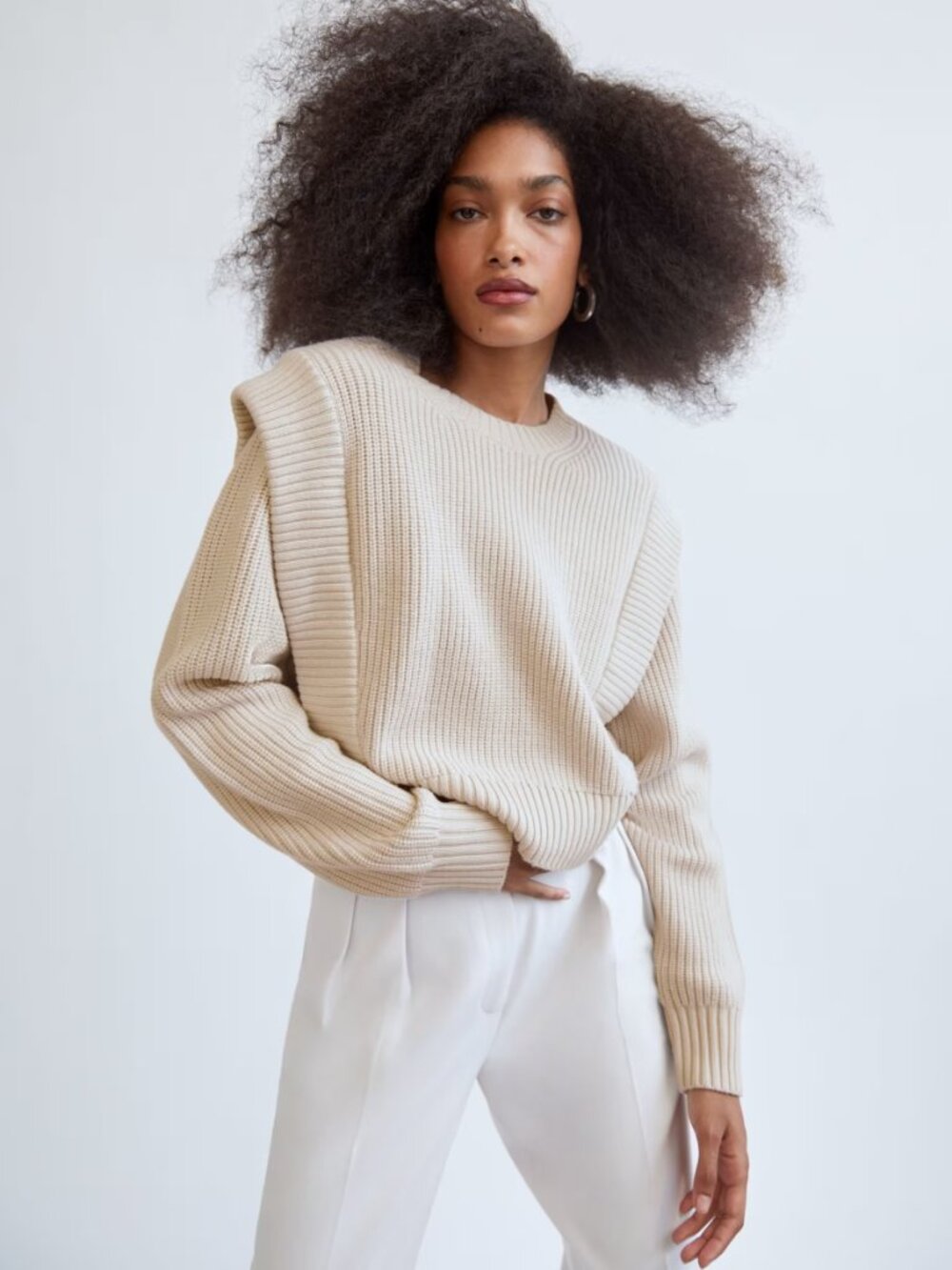 Babaton Emerald Green Grazia Sweater